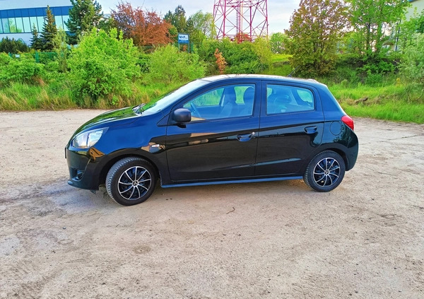 Mitsubishi Space Star cena 16000 przebieg: 147800, rok produkcji 2014 z Tczew małe 121